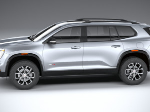 GMC Acadia 2024 3D 모델