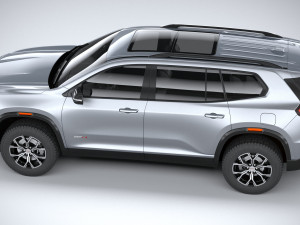 GMC Acadia 2024 3D 모델