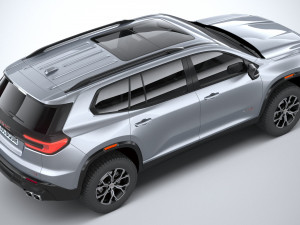 GMC Acadia 2024 3D 모델