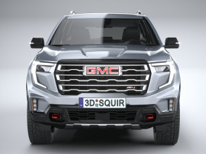 GMC Acadia 2024 3D 모델