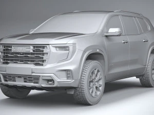 GMC Acadia 2024 3D Model