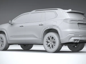 GMC Acadia 2024 3D Model
