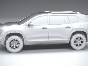 GMC Acadia 2024 3D 모델