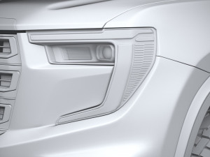 GMC Acadia 2024 3D 모델