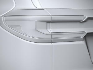GMC Acadia 2024 3D 모델