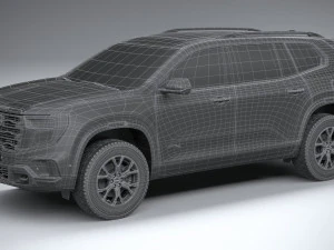 GMC Acadia 2024 3D Model