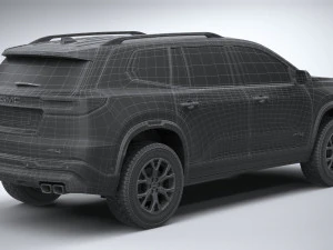 GMC Acadia 2024 3D Model