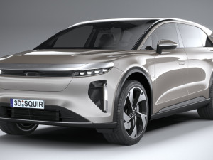 Lucid Gravity 2025 3D Model