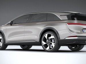Lucid Gravity 2025 3D Model