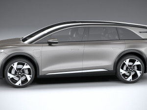Lucid Gravity 2025 3D Model