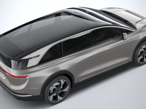 Lucid Gravity 2025 3D Model