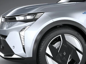Renault Scenic E-Tech 2024 3D Model