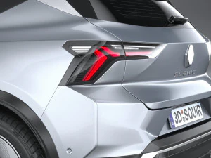 Renault Scenic E-Tech 2024 3D Model