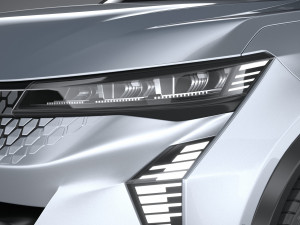 Renault Scenic E-Tech 2024 Model 3D