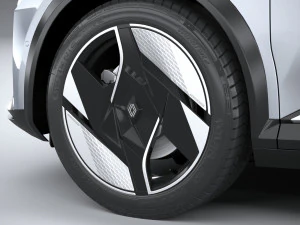 Renault Scenic E-Tech 2024 3D Model