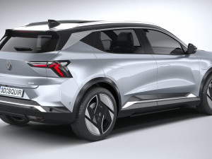 Renault Scenic E-Tech 2024 Model 3D