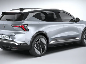 Renault Scenic E-Tech 2024 3D Model