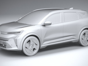 Renault Scenic E-Tech 2024 Model 3D