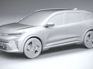Renault Scenic E-Tech 2024 3D Model