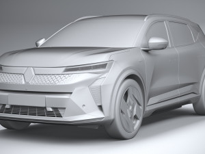 Renault Scenic E-Tech 2024 Model 3D