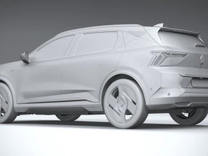Renault Scenic E-Tech 2024 3D Model