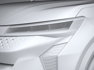 Renault Scenic E-Tech 2024 Model 3D
