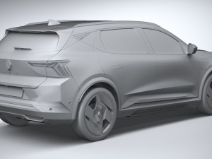 Renault Scenic E-Tech 2024 Model 3D
