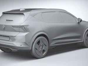 Renault Scenic E-Tech 2024 3D Model