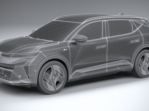 Renault Scenic E-Tech 2024 Model 3D