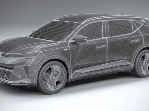 Renault Scenic E-Tech 2024 3D Model