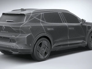 Renault Scenic E-Tech 2024 3D Model