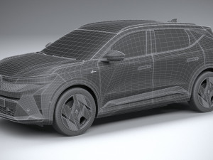 Renault Scenic E-Tech 2024 Model 3D