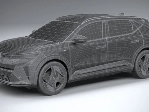 Renault Scenic E-Tech 2024 3D Model