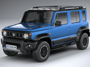 Suzuki Jimny 4expedition 5-door 2024 3D Model