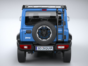 Suzuki Jimny 4expedition 5-door 2024 3D Model