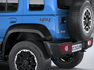 Suzuki Jimny 4expedition 5-door 2024 3D Model
