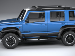Suzuki Jimny 4expedition 5-door 2024 3D Model