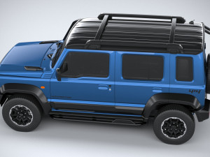 Suzuki Jimny 4expedition 5-door 2024 3D Model