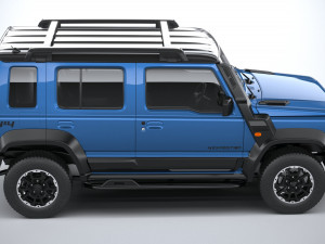 Suzuki Jimny 4expedition 5-door 2024 3D Model