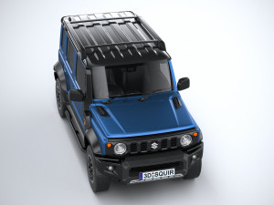 Suzuki Jimny 4expedition 5-door 2024 3D Model