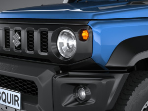 Suzuki Jimny 4expedition 5-door 2024 3D Model