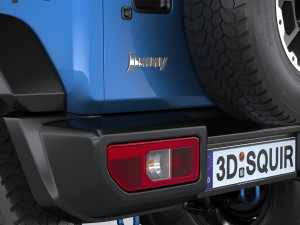 Suzuki Jimny 4expedition 5-door 2024 3D Model
