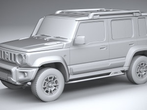 Suzuki Jimny 4expedition 5-door 2024 3D Model