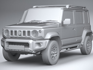 Suzuki Jimny 4expedition 5-door 2024 3D Model
