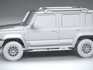 Suzuki Jimny 4expedition 5-door 2024 3D Model