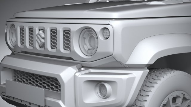 Suzuki Jimny 4expedition 5door 2024 3D Model in SUV 3DExport