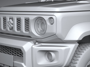 Suzuki Jimny 4expedition 5-door 2024 3D Model