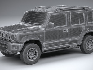 Suzuki Jimny 4expedition 5-door 2024 3D Model