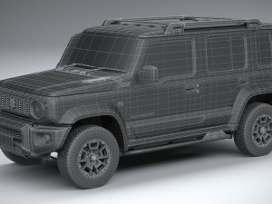 Suzuki Jimny 4expedition 5-door 2024 3D Model