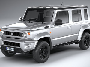 Suzuki Jimny 4style 5-door 2024 Modelo 3D
